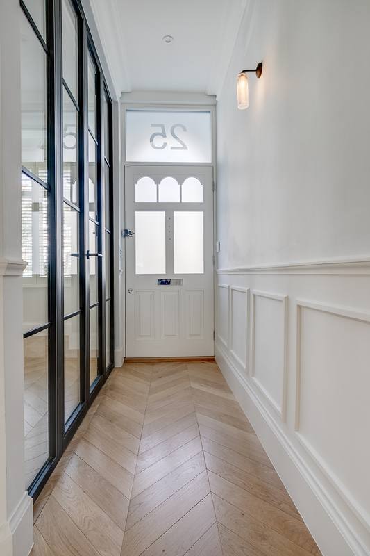Hallway glazing & front door